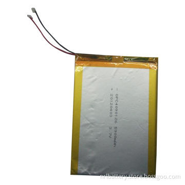3.7V 5,900mAh Li-polymer Battery Pack for Medical Equipment, Machinery and Electronic Devices